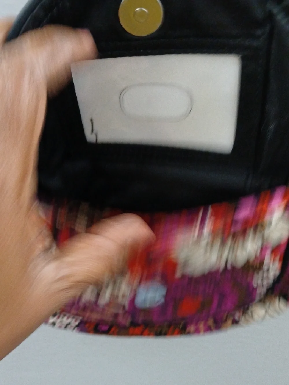 Vera Bradley Floral Quilted Crossbody in Brown, Pink & Purple - Picture 7 of 7